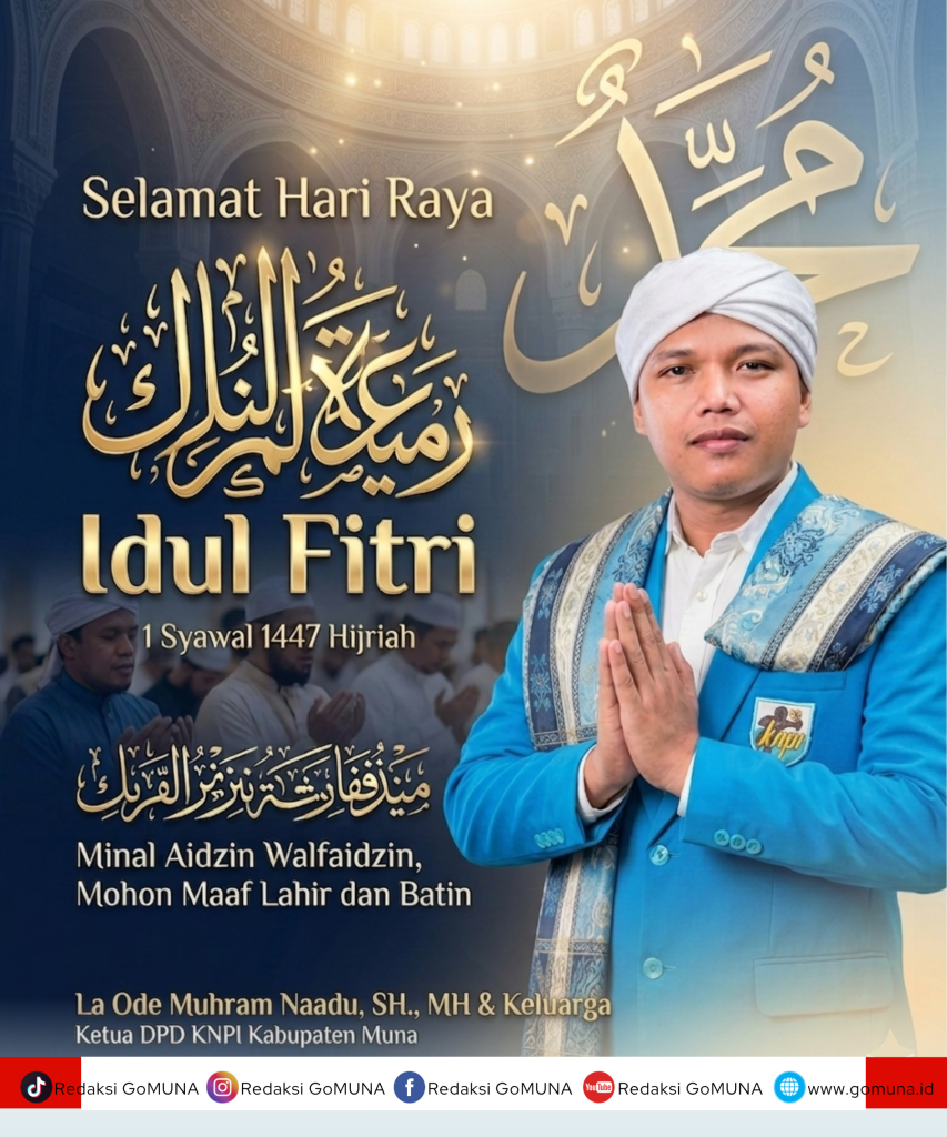 KNPI Muna Selamat Hari Raya Idul Fitri 1447 H
