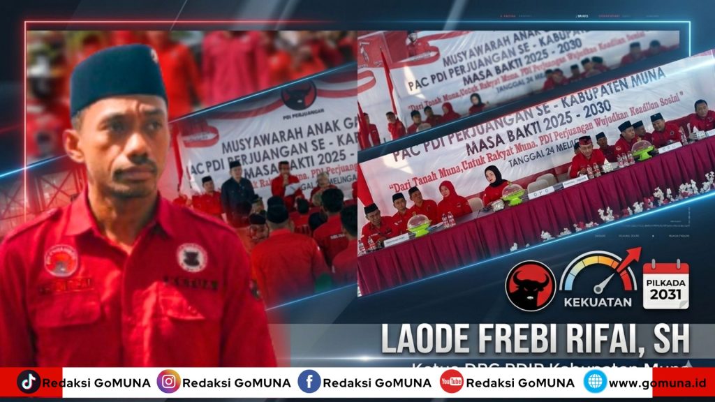 Pemilu 2029 Barometer Kekuatan PDIP Muna di Pilkada 2031