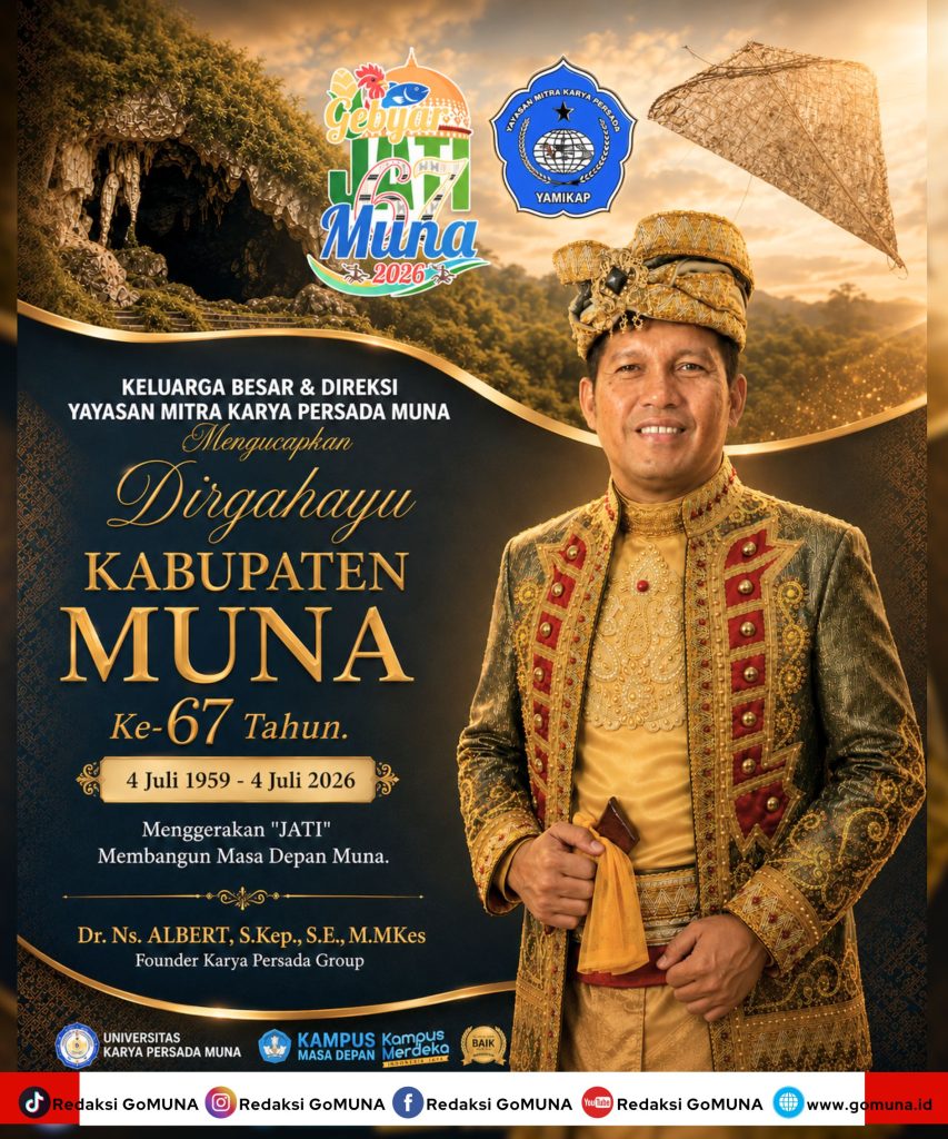 Albert, Founder Karya Persada Group, Dirgahayu Kabupaten Muna