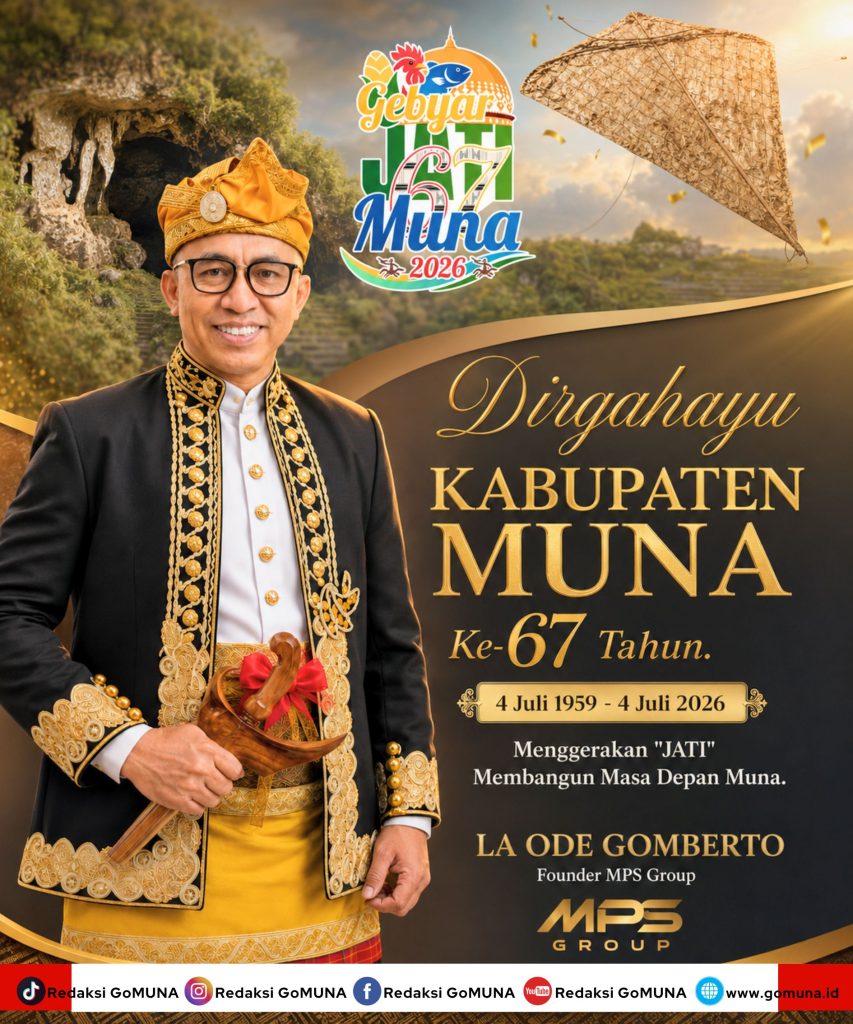 Gomberto, Founder MPS Group, Dirgahayu Kabupaten Muna