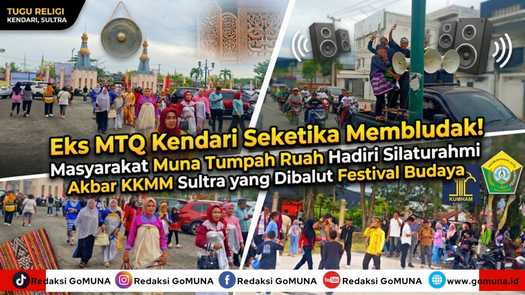 Suasana Pagi di Eks MTQ Kendari Jadi Saksi Berkumpulnya Lautan Manusia