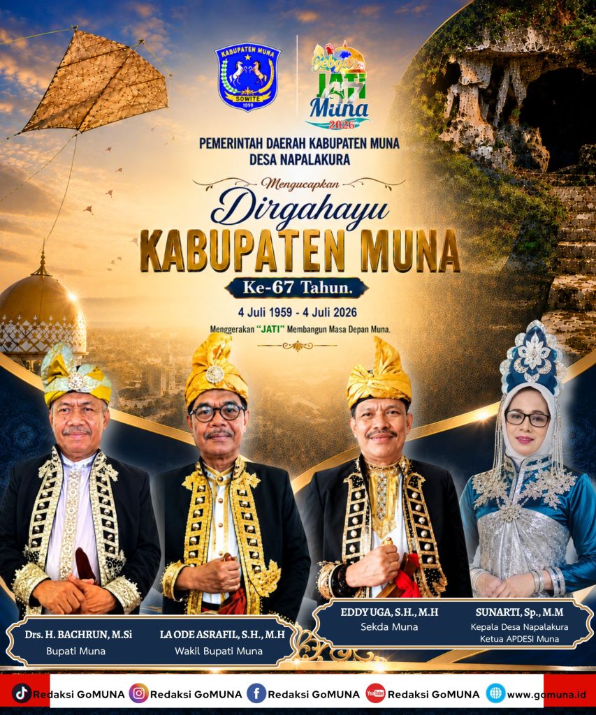 Sunarti, Desa Napalakura, Apdesi Muna, Dirgahayu Kabupaten Muna